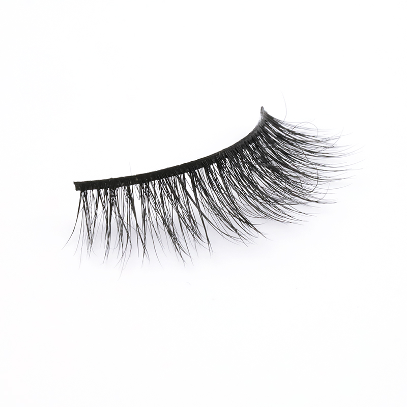 Private Label Wholesale Price 3D Mink Strip Lashes Soft Real Mink Eyelashes JN142